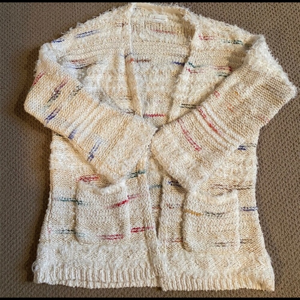 Anthropologie multicolored cardigan